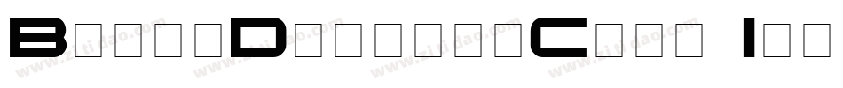 BrashDisplayCaps Italic字体转换